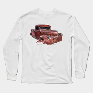 1941 Dodge WD 15 Rat Rod Pickup Truck Long Sleeve T-Shirt